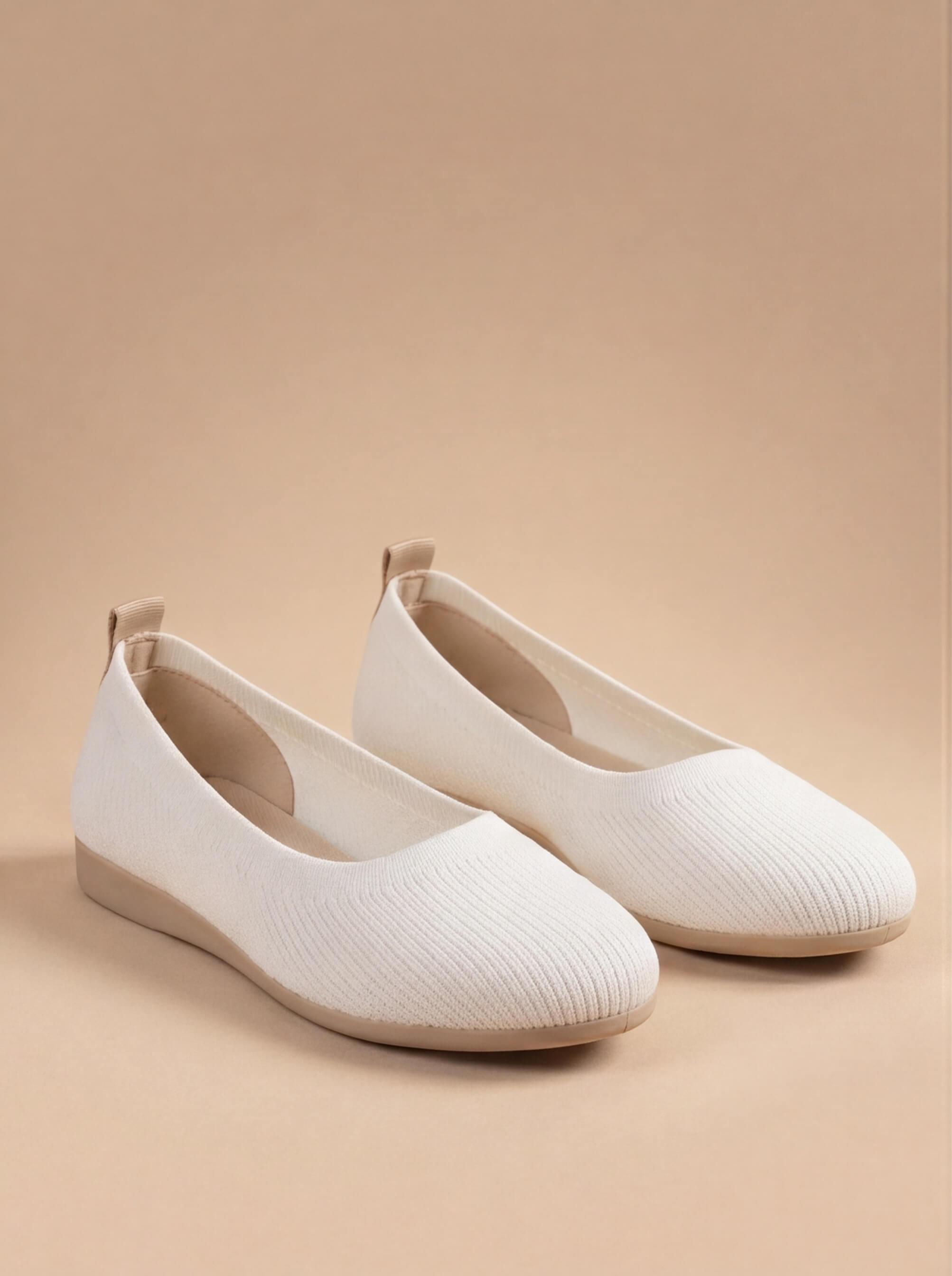 Damen Komfortschuhe mit flexiblem Strickobermaterial