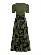 Damen Elegantes Florales Maxikleid – Müheloser Stil & Zeitlose Anmut