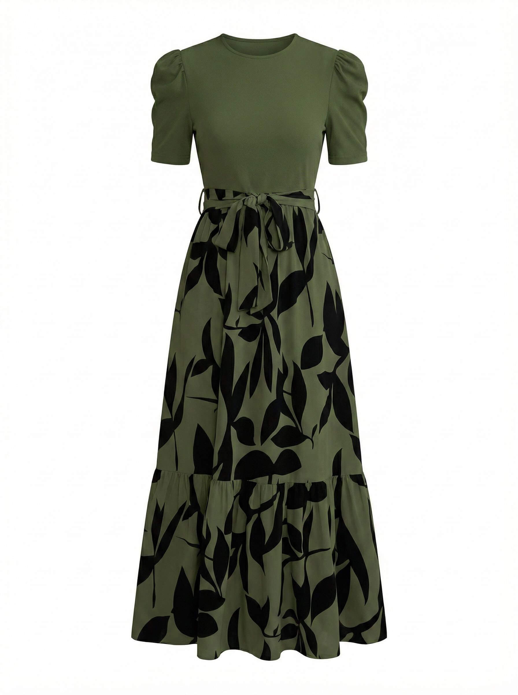 Damen Elegantes Florales Maxikleid – Müheloser Stil & Zeitlose Anmut