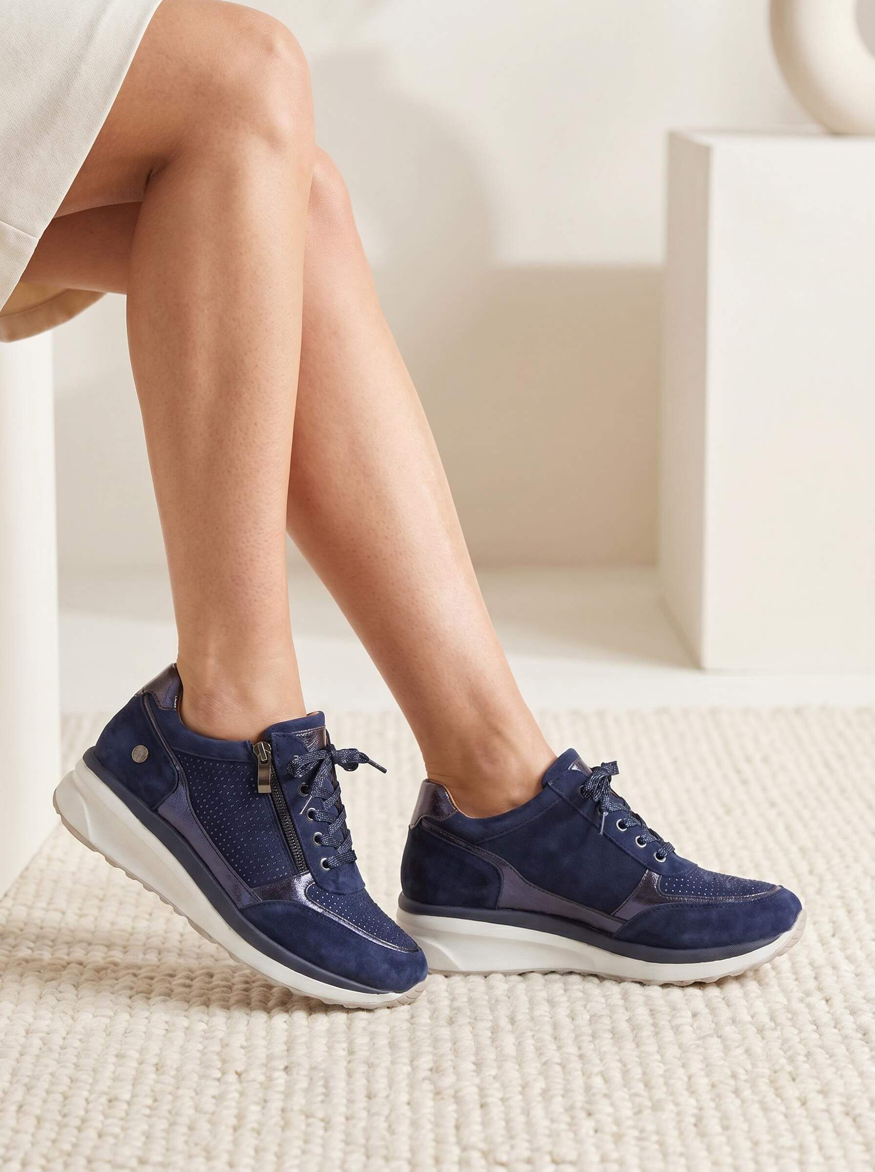 Damen Komfort-Sneaker – Leichte Sneaker mit Unterstützender Sohle