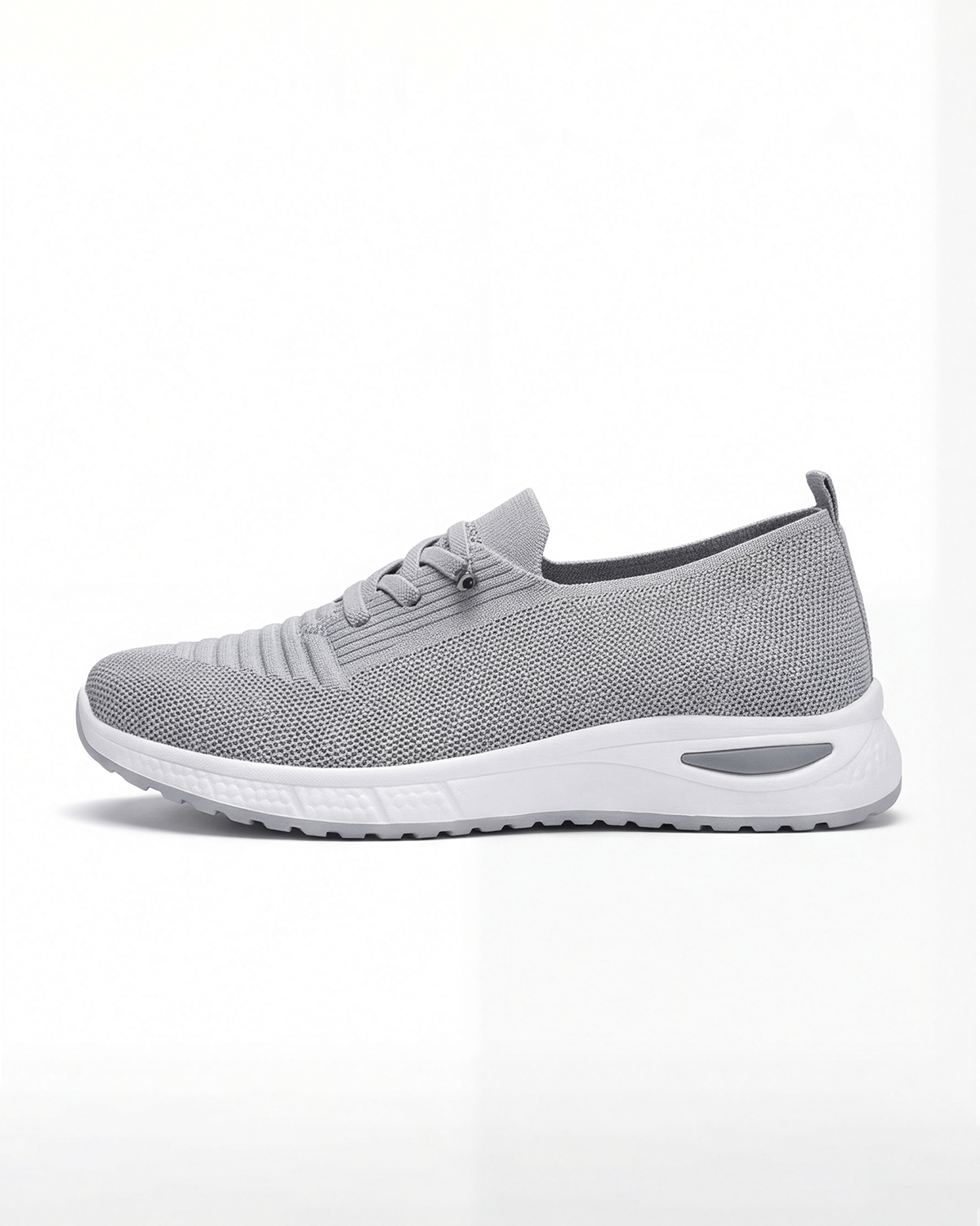 Damen Freizeitsneaker in Strickoptik mit flachem Schnitt