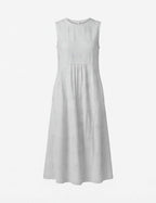 Besticktes Damen-Midikleid ohne Ärmel – Leicht & Zeitlos