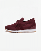 Damen Freizeit-Sneaker – Strick-Schnürschuhe