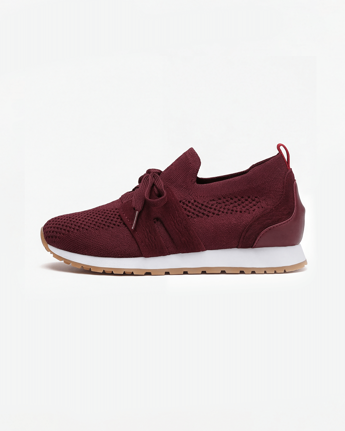 Damen Freizeit-Sneaker – Strick-Schnürschuhe
