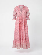 Boho Maxikleid für Damen mit Quasten-Detail