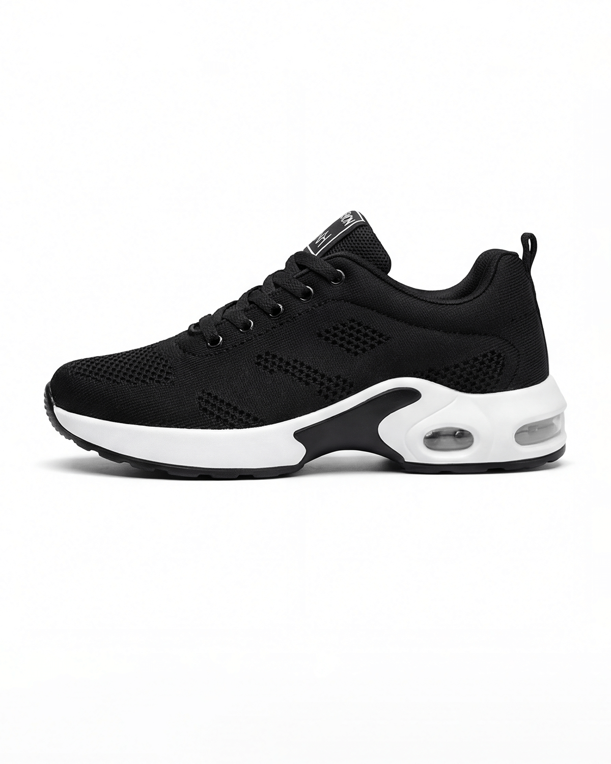Damen Freizeit-Sneaker – Atmungsaktive Strick-Schnürschuhe - orthopädisch