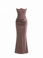 Damen Maxikleid – Elegantes, figurbetontes Abendkleid