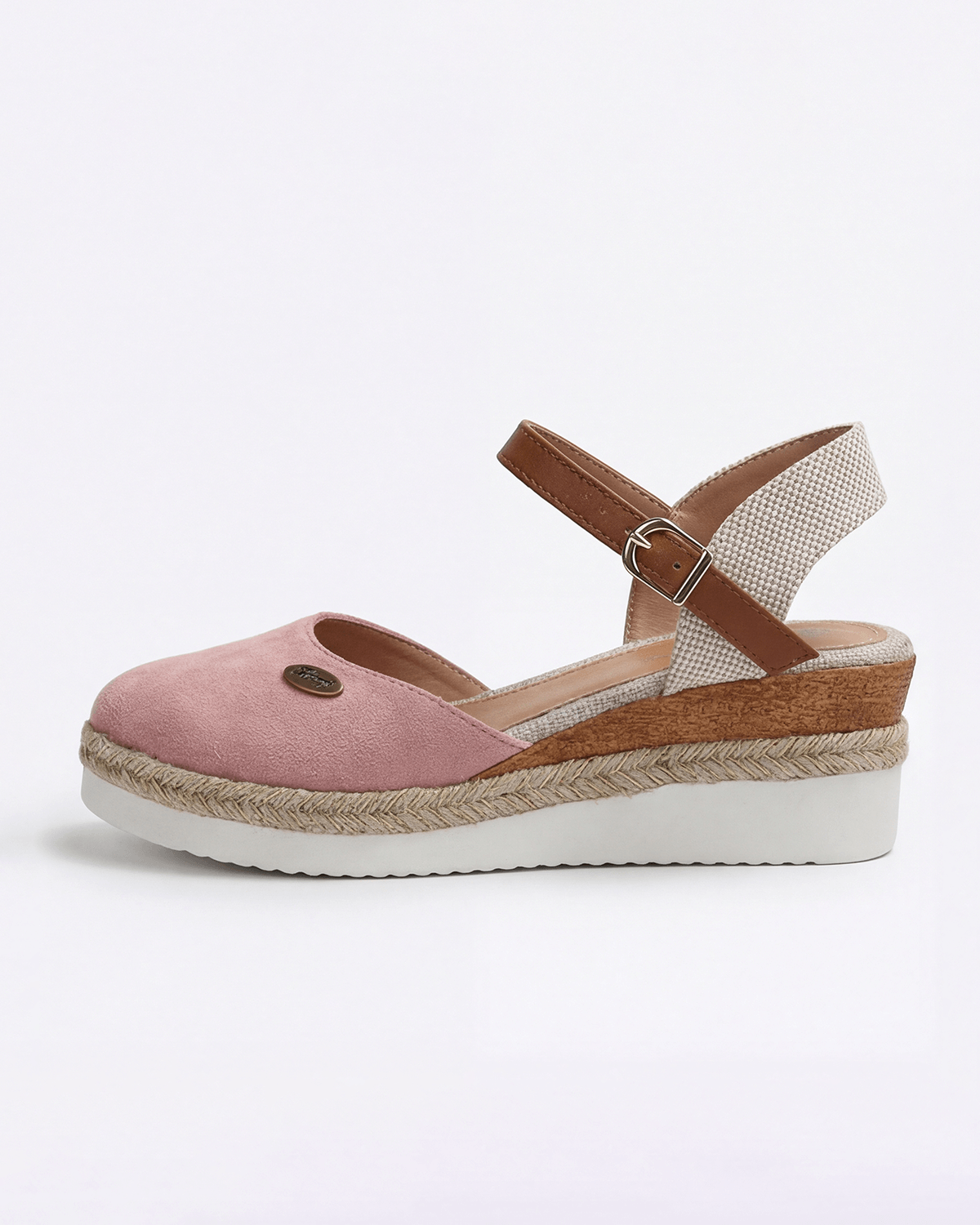 Damen Plateau-Sandalen mit Espadrille-Slingback