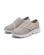 Dame walking sneakers – slip-on mesh-strik