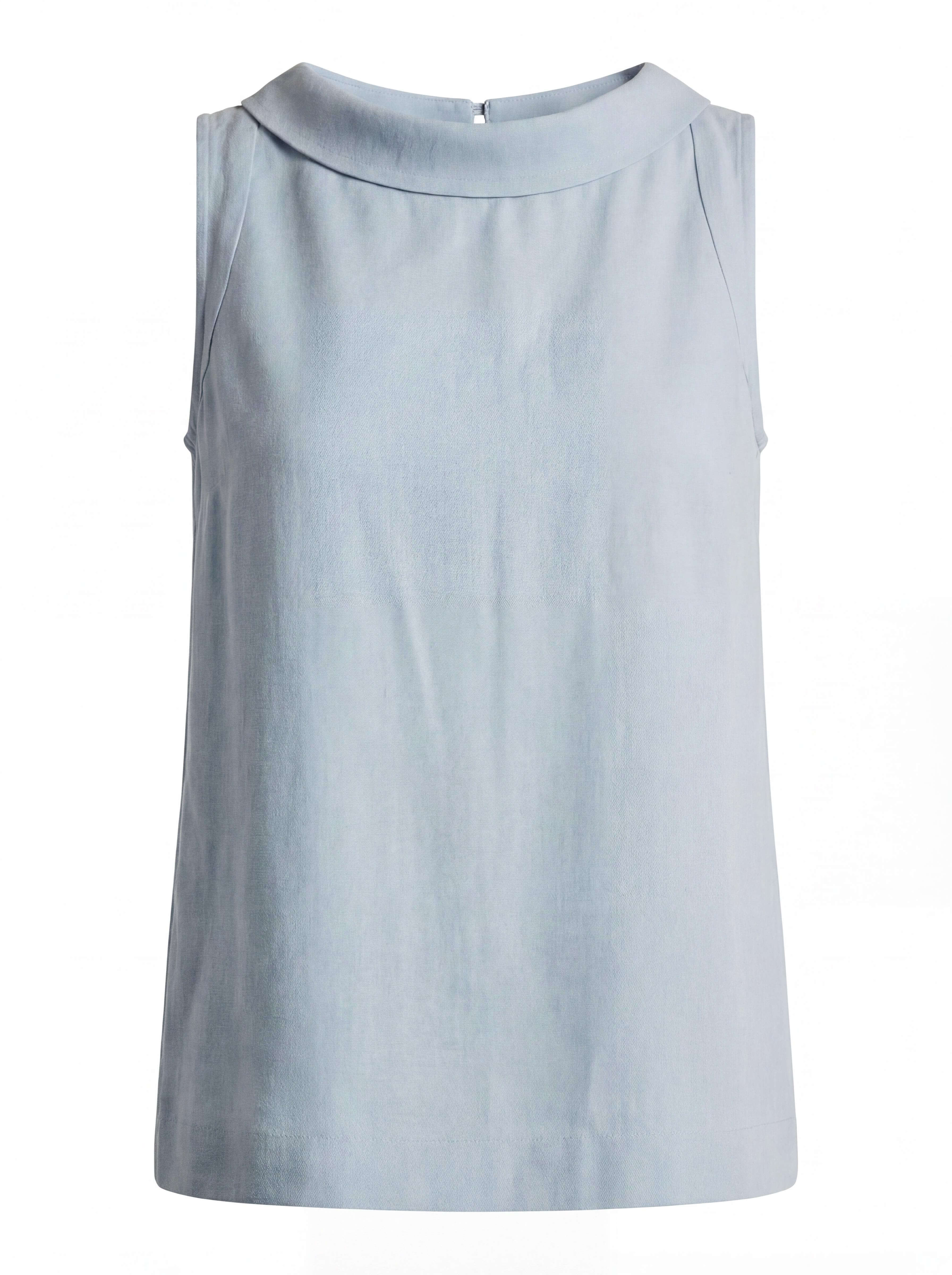 Damen Elegantes Ärmelloses Top mit Rollkragen