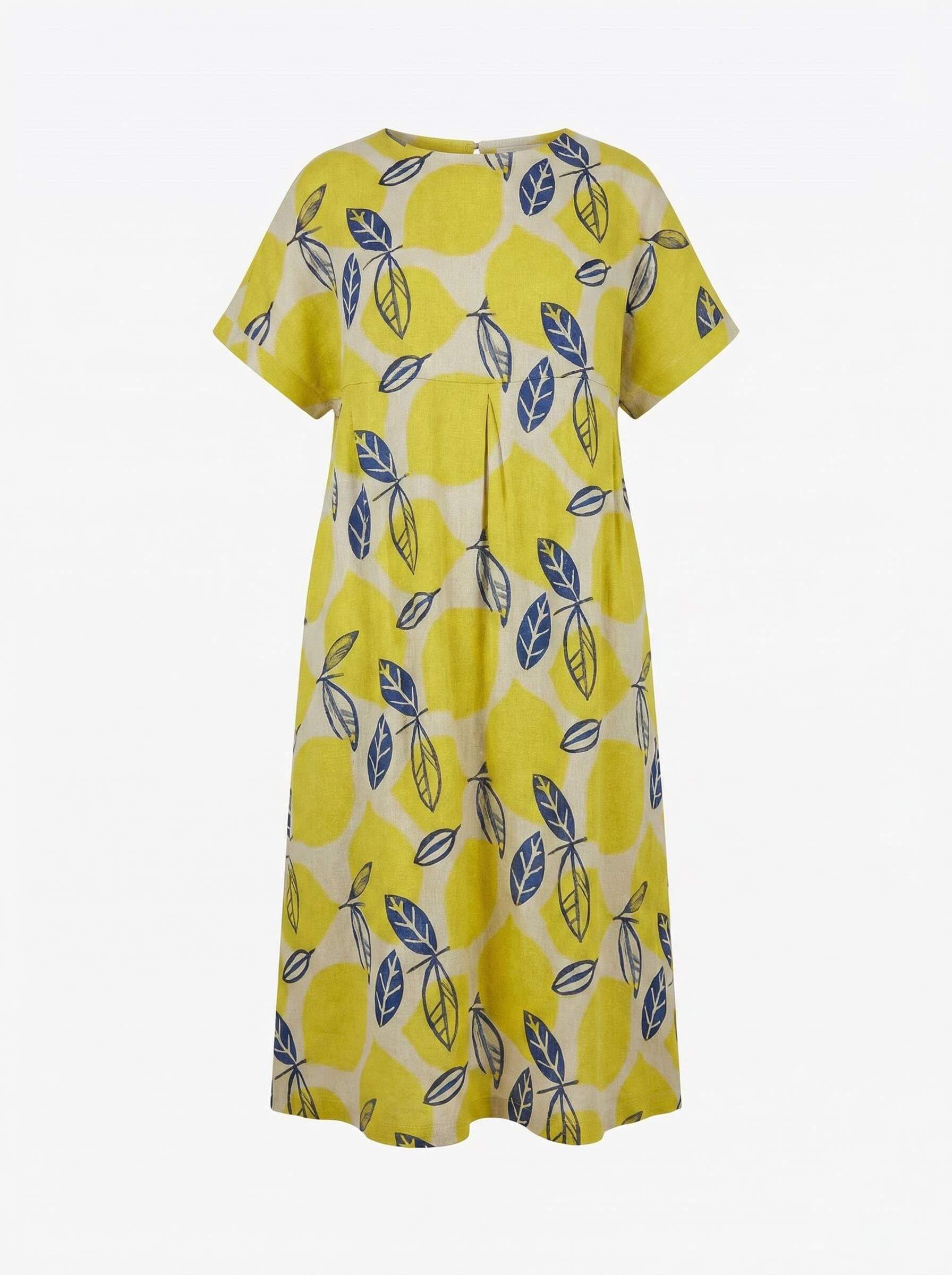 Damen Maxikleid mit Blumenmuster – Locker, Künstlerisch & Mühelos Elegant
