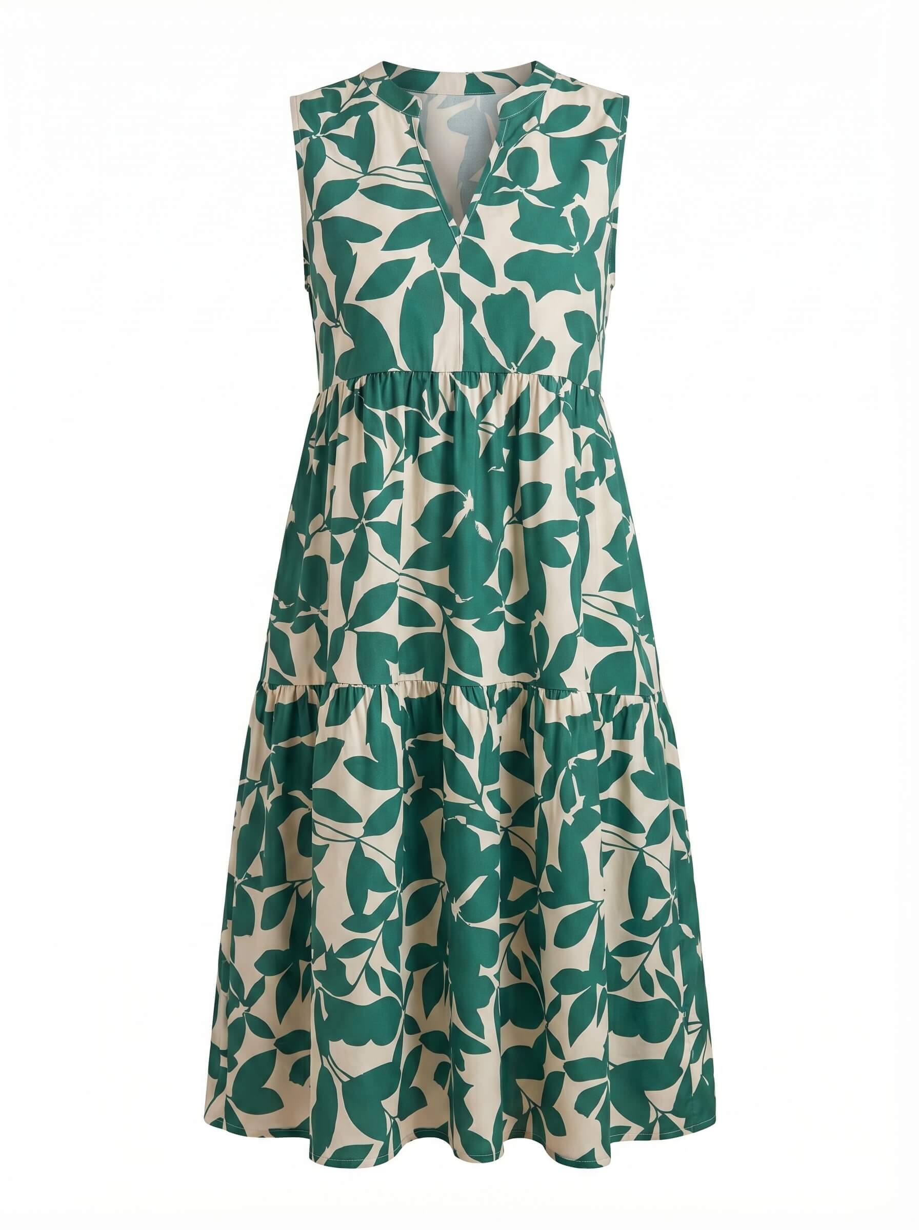 Damen Sommerkleid mit Blumenmuster – Leicht & Mühelos Charmant