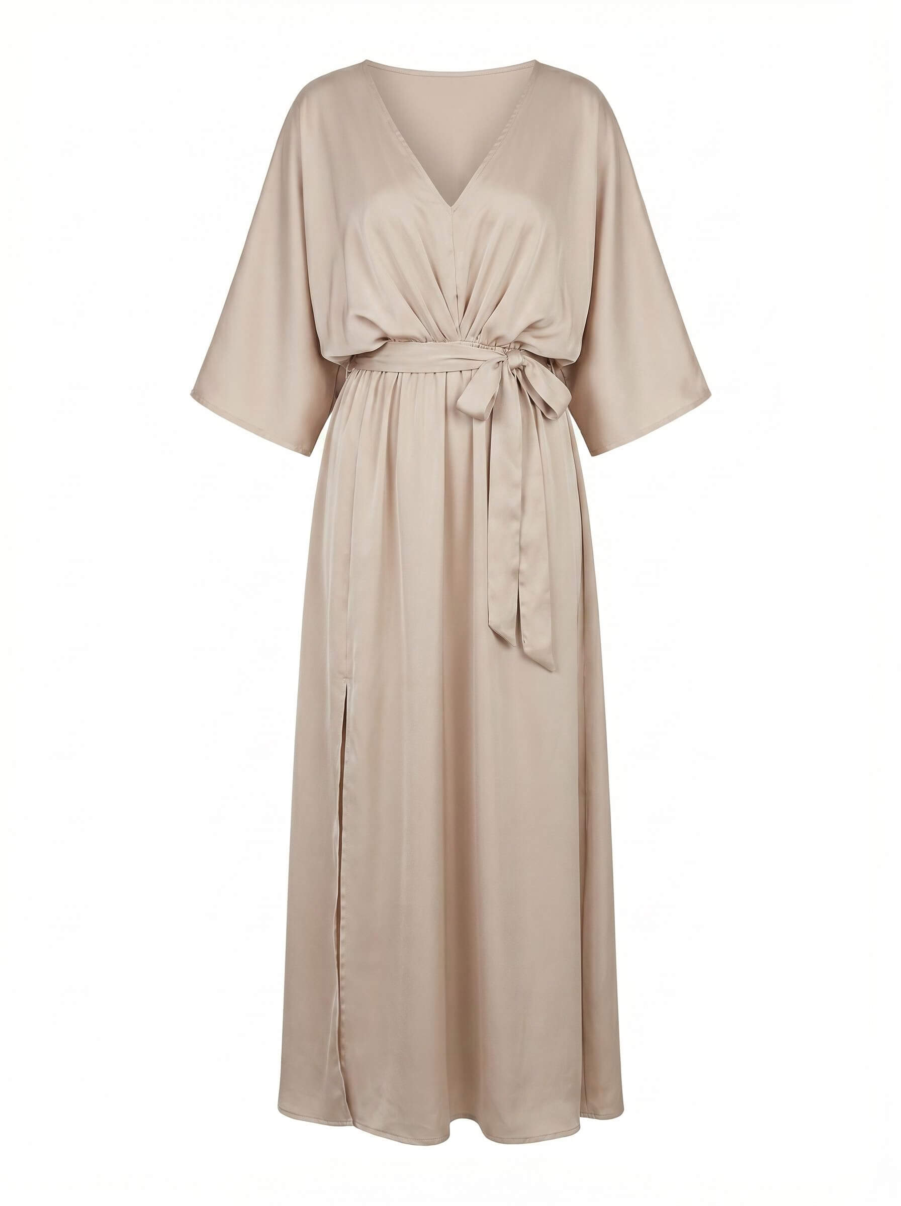 Damen Elegantes Fließendes Maxi Sommerkleid