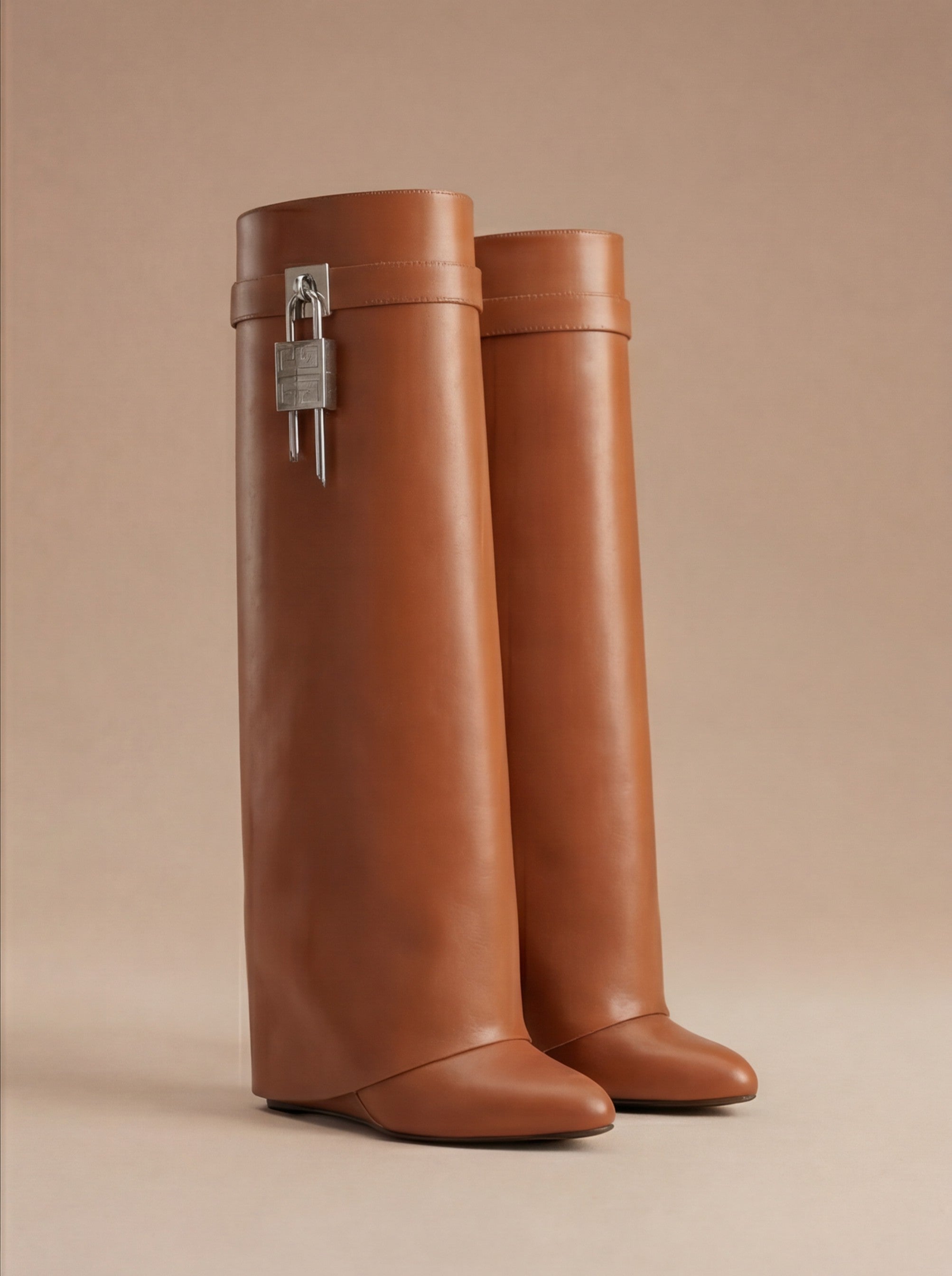 Damen Stiefel – Elegante Vegane Keilabsatz Boots