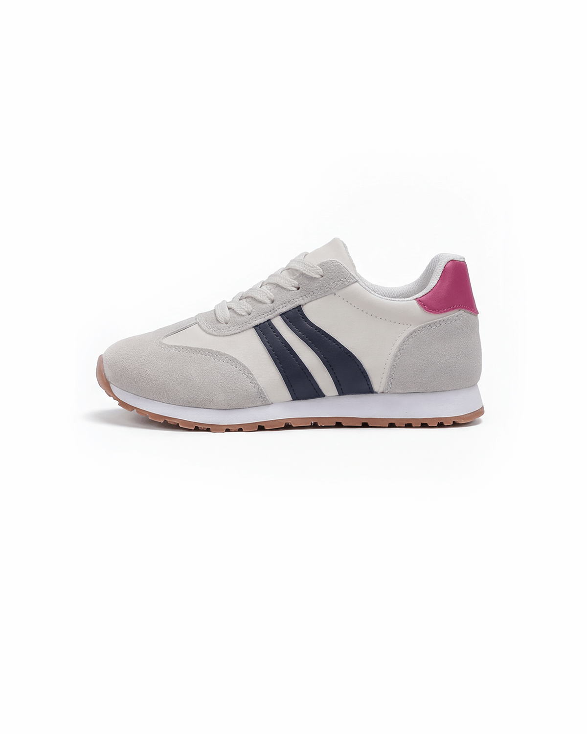 Damen Freizeit-Sneaker – Retro-Streifen-Design