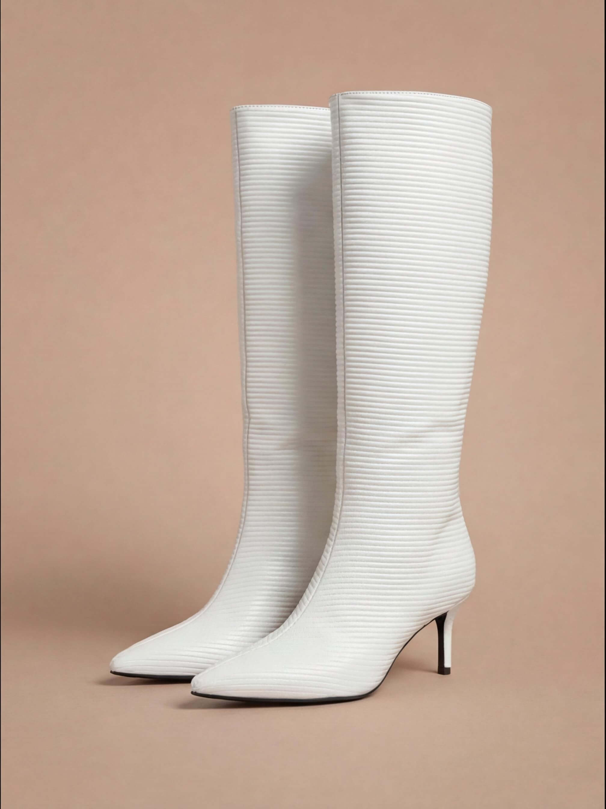 Aria Kniehohe Stiefel mit Spitzer Kappe