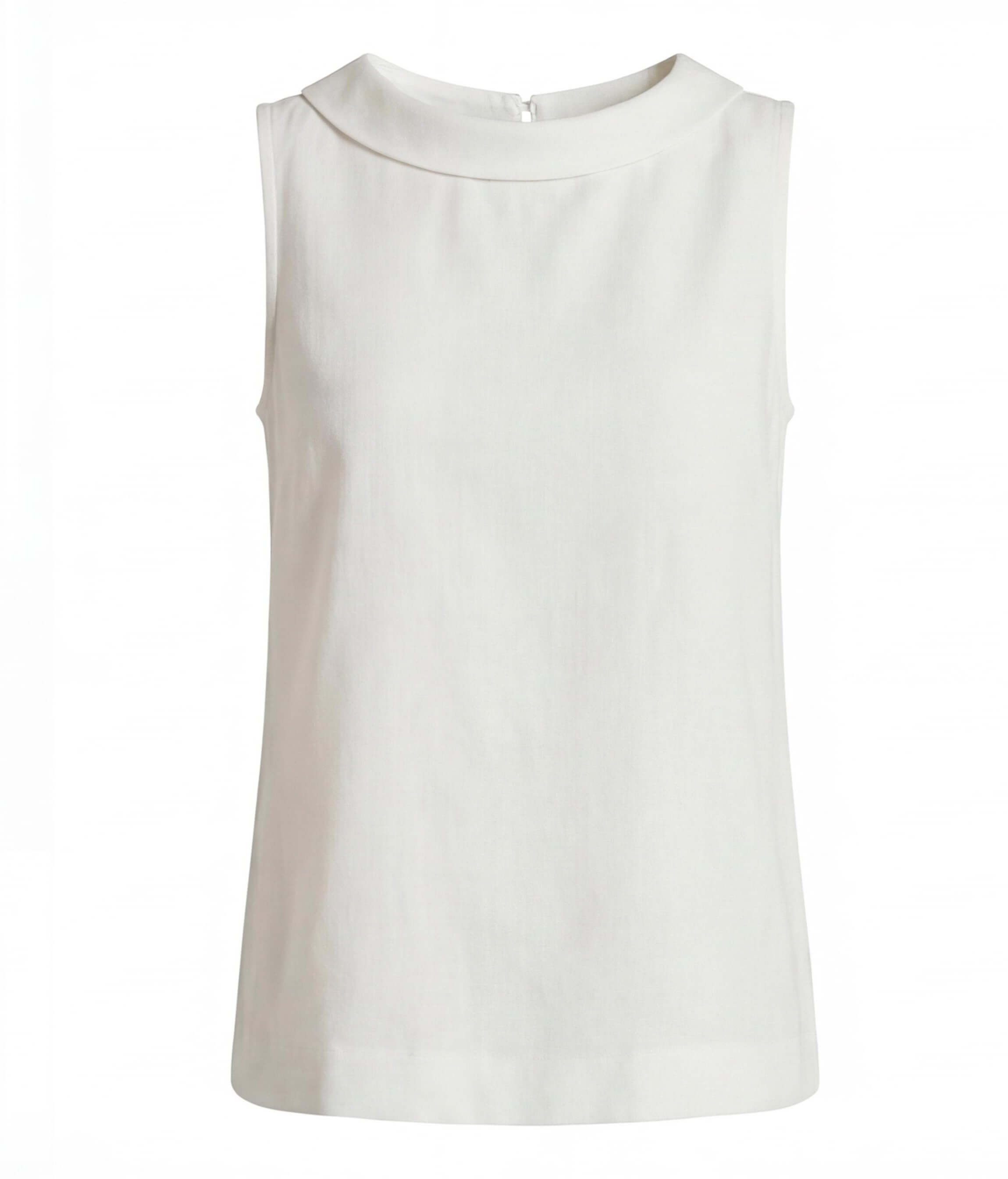 Damen Elegantes Ärmelloses Top mit Rollkragen