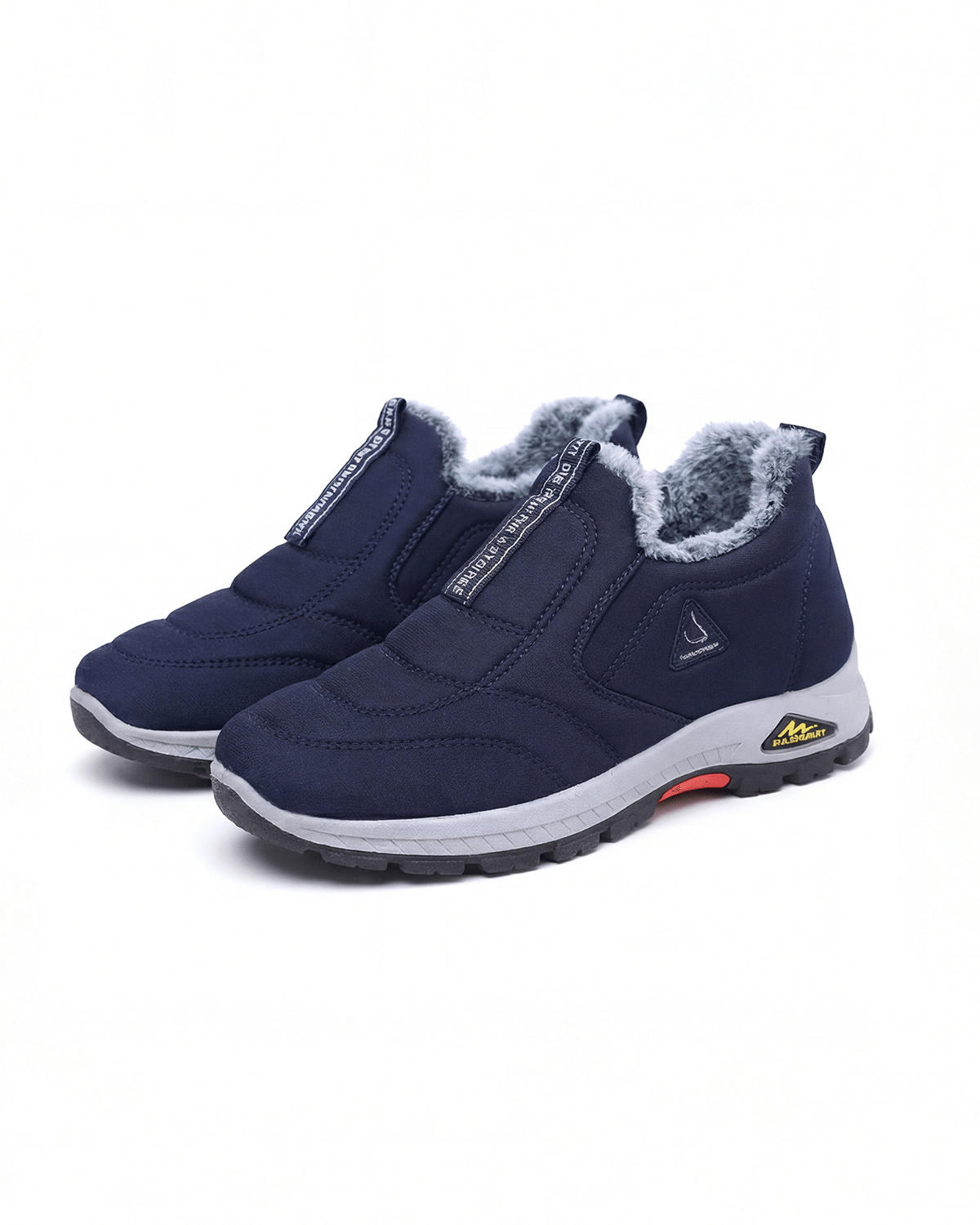 Damen Slip-On Freizeit-Sneaker – mit warmem Innenfutter