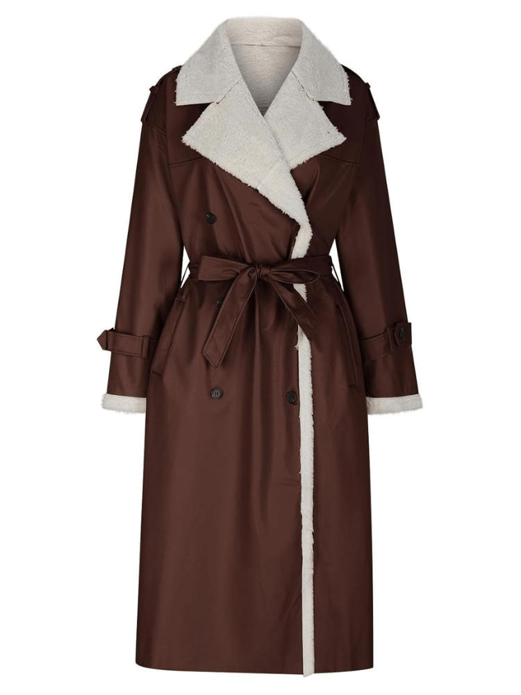 Damen Langer Mantel – Elegant, Warm & Zeitlos