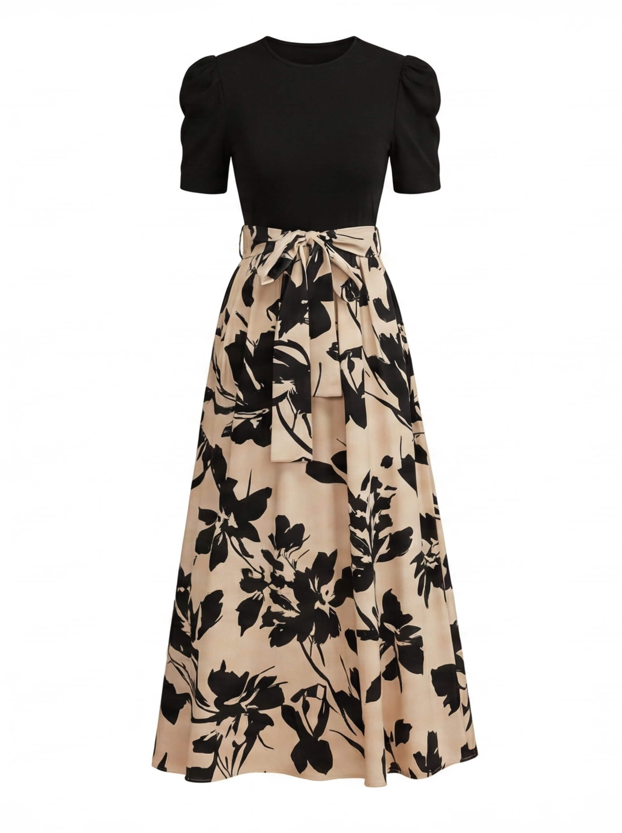 Damen Elegantes Florales Maxikleid – Müheloser Stil & Zeitlose Anmut