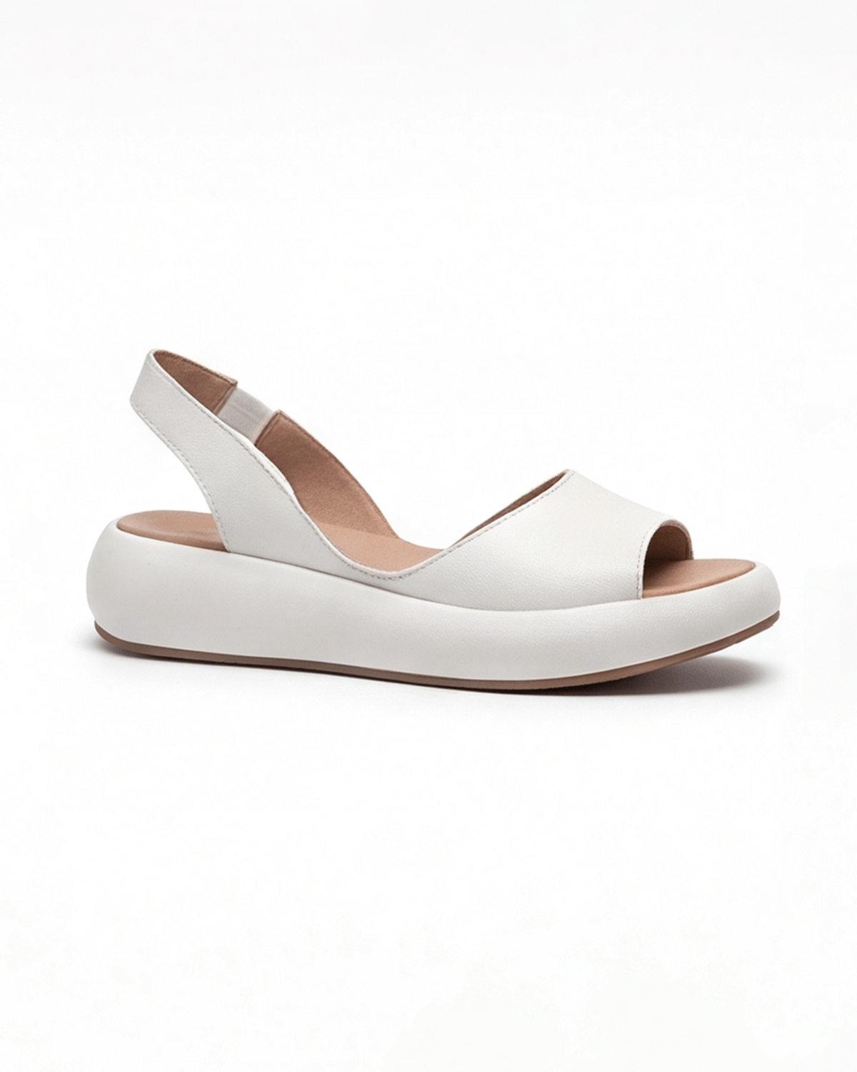 Damen Komfort-Sandalen mit Slingback und Peeptoe