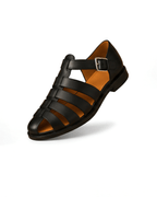 Damen Flache Sandalen – Fischerstil mit Schnalle