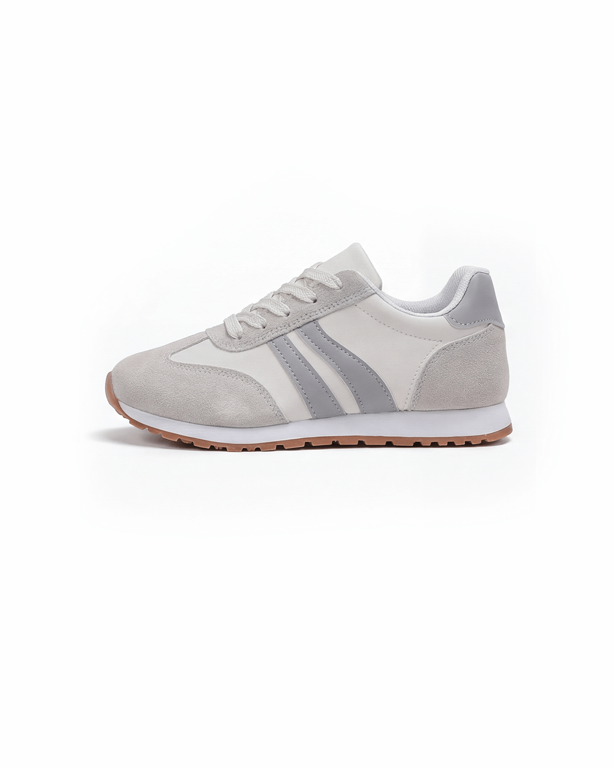 Damen Freizeit-Sneaker – Retro-Streifen-Design