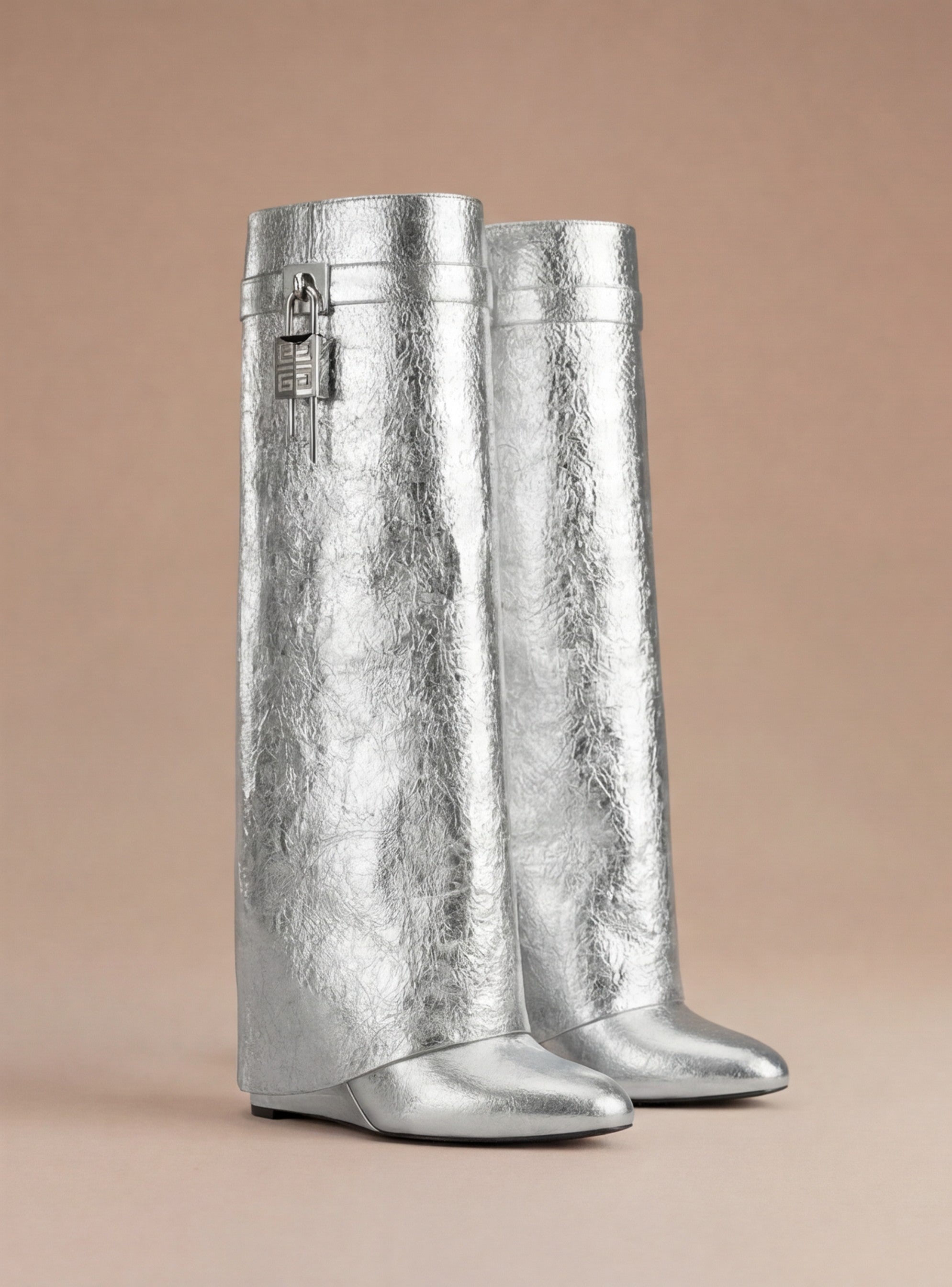 Damen Stiefel – Elegante Vegane Keilabsatz Boots