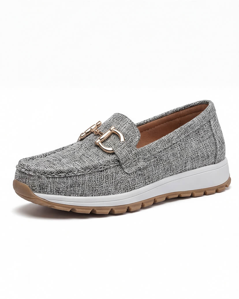 Damen Loafer mit Chunky-Sohle und Horsebit-Detail