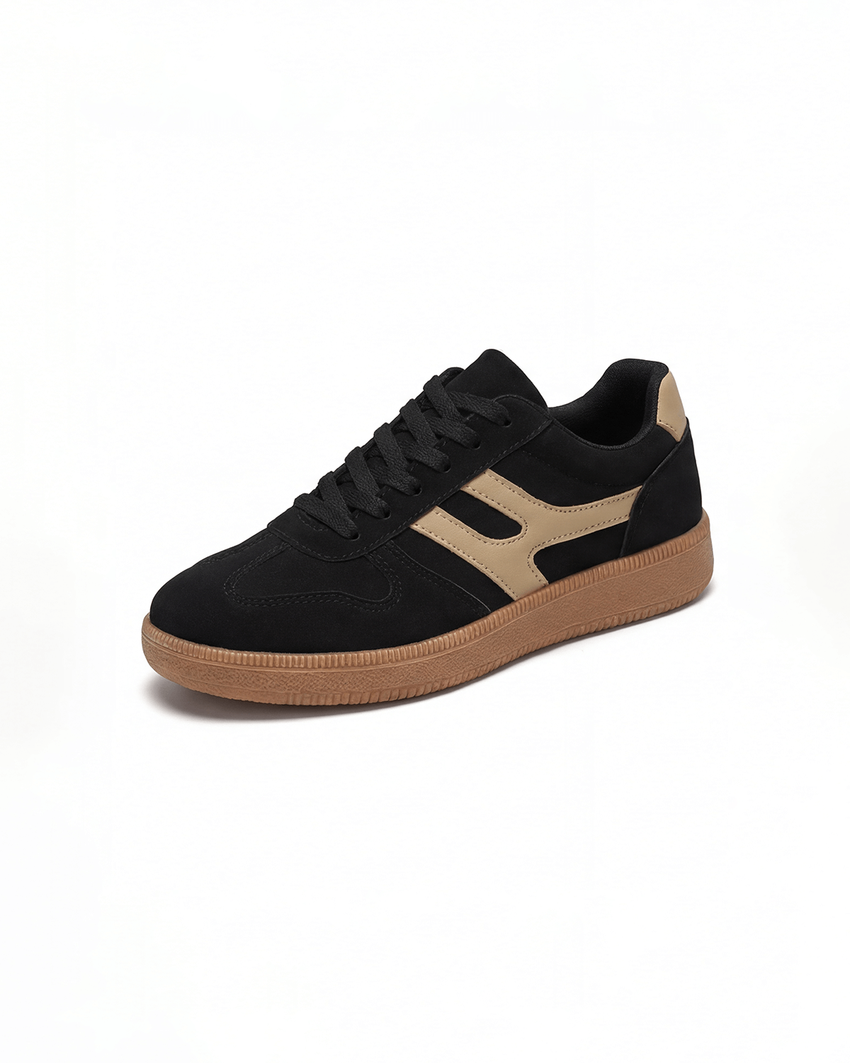 Damen Freizeit-Sneaker – Retro-Schnürschuhe
