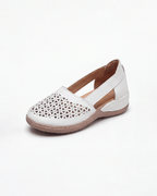 Damen Slingback-Ballerinas – mit Perforation