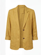 Damen Blazer – Leichter Blazer mit Lockerer Passform