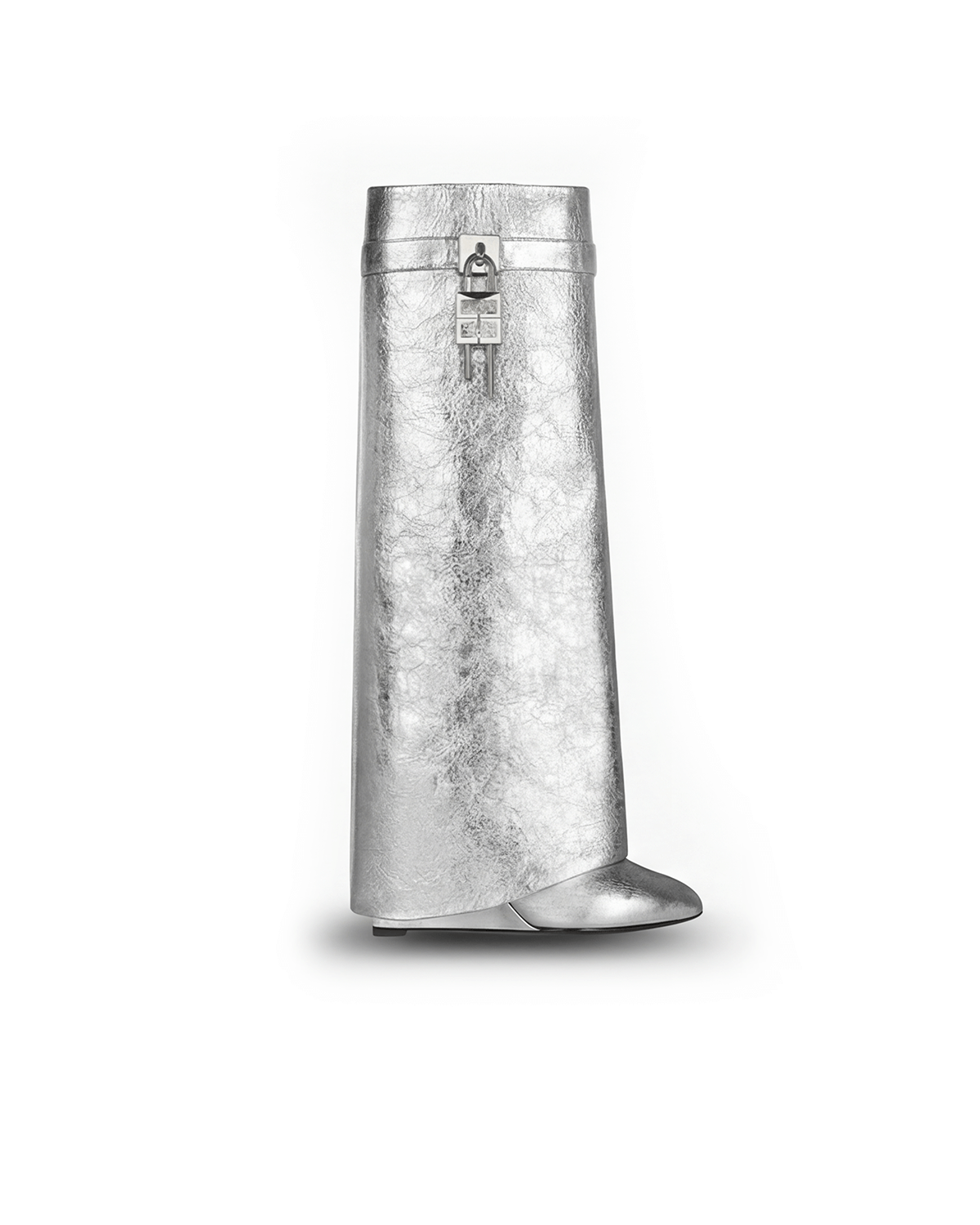 Botas de mujer hasta la rodilla con detalle de cremallera decorativa
