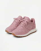 Damen Schnür-Sneaker – Glitzer Low-Top