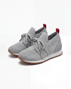 Damen Freizeit-Sneaker – Strick-Schnürschuhe