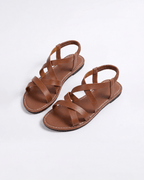 Damen Flache Sandalen – Riemchen im Käfig-Design