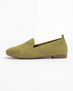 Dameslippers i striklook – slip-on design