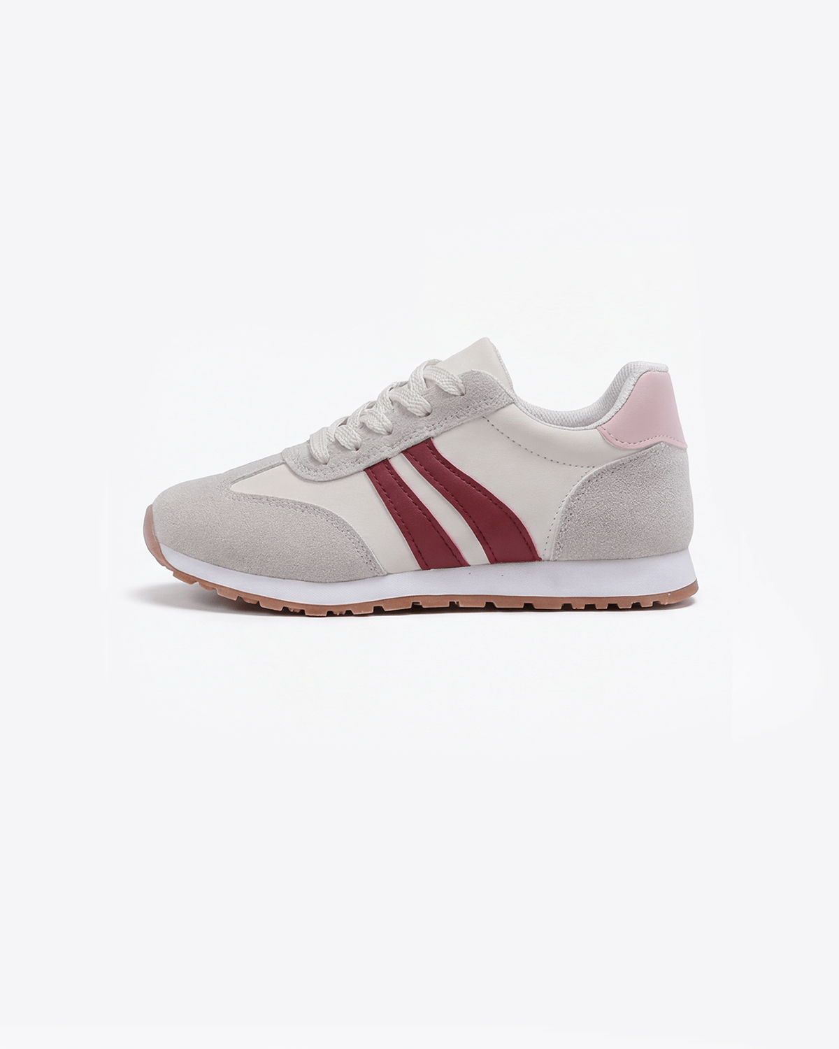 Damen Freizeit-Sneaker – Retro-Streifen-Design