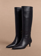 Aria Spitzkappen-Kniestiefel