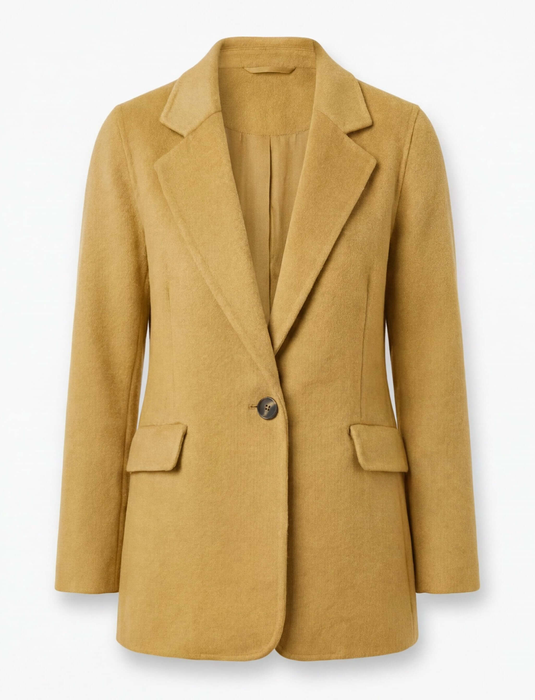 Blazer til damer – klassisk reverskrave og lange ærmer