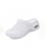Clogs da donna con cinturino sul tallone – Effetto mesh - Ortopedico