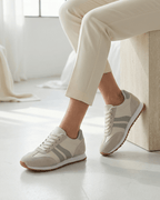 Damen Freizeit-Sneaker – Retro-Streifen-Design