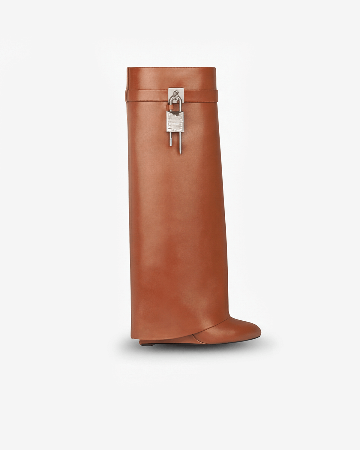 Botas de mujer hasta la rodilla con detalle de cremallera decorativa