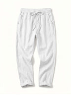 Damenhose mit Tunnelzug und umgeschlagenem Saum