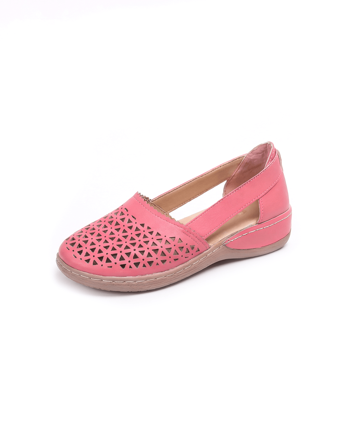 Damen Slingback-Ballerinas – mit Perforation