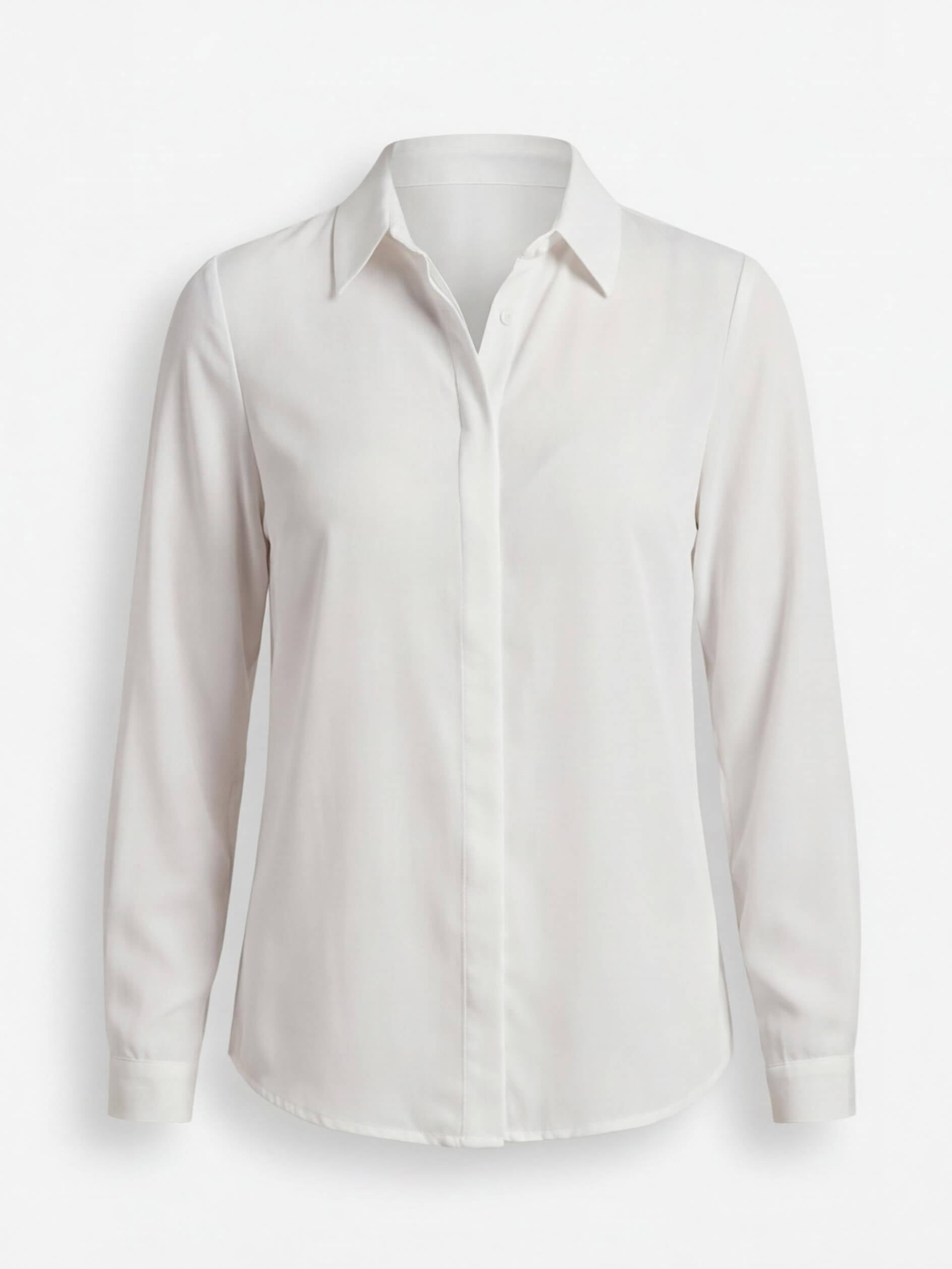 Elegante Damenbluse mit klassischem Kragen