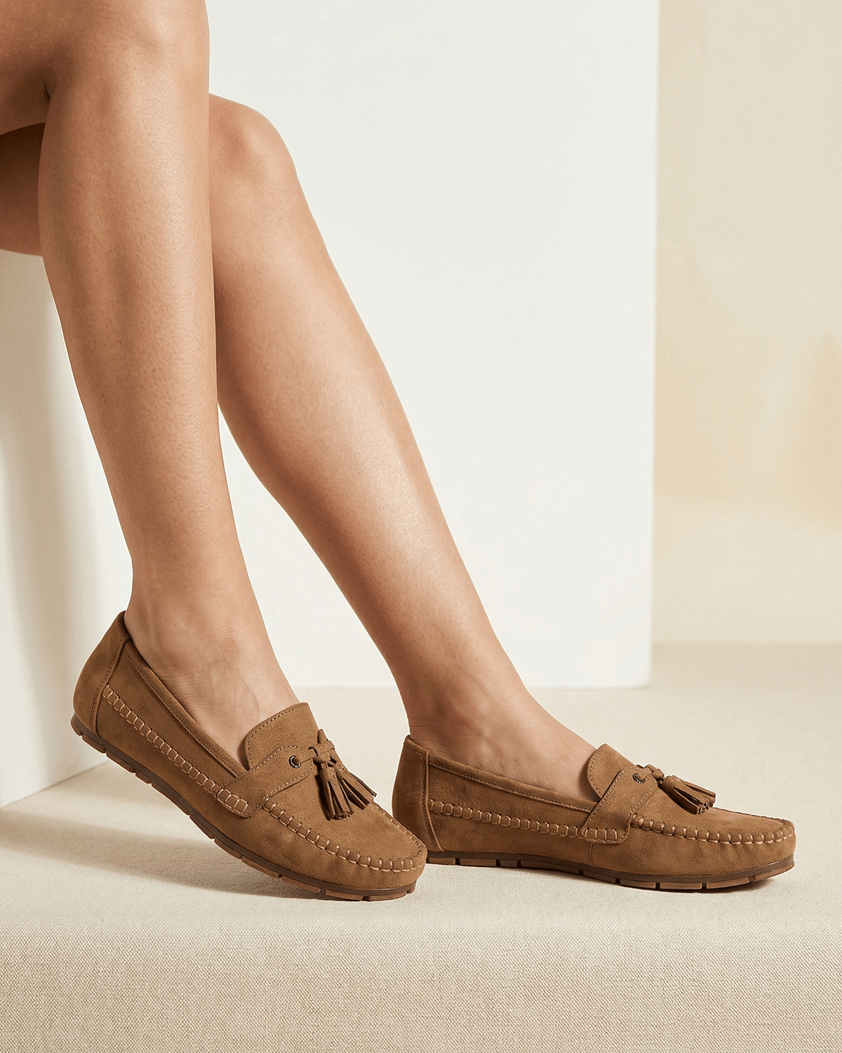Damen Klassische Alltags-Loafer mit Schleife – Zeitloser Komfort & Eleganz