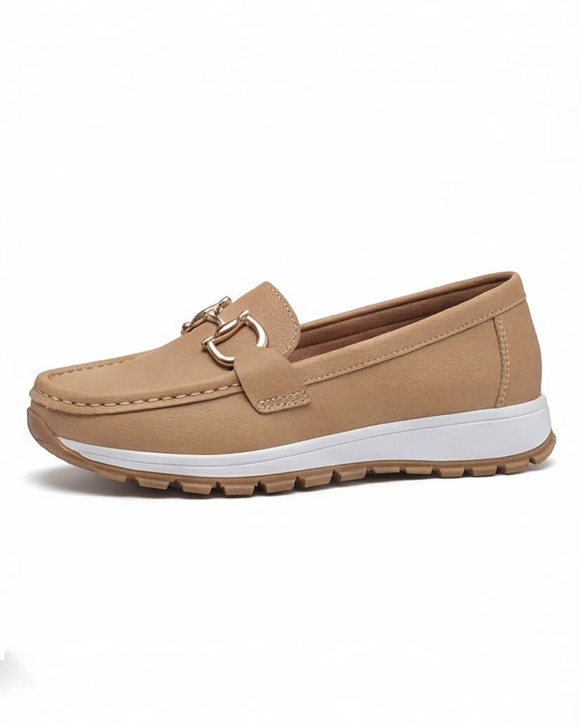 Damen Loafer mit Chunky-Sohle und Horsebit-Detail