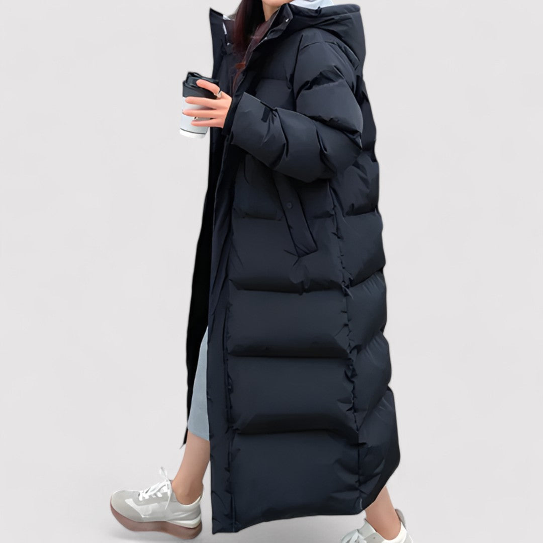 Aria | Damen Langer Pufferparka | Wasserdicht & Gefüttert