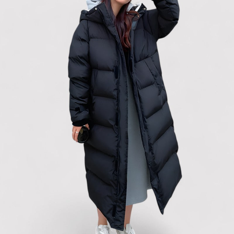 Aria | Damen Langer Pufferparka | Wasserdicht & Gefüttert
